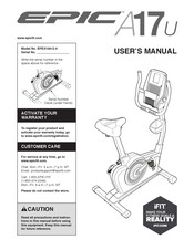 ICON Health & Fitness Epic A17U User Manual