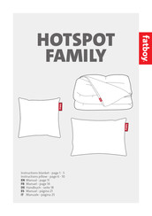 fatboy HOTSPOT FAMILY Manual