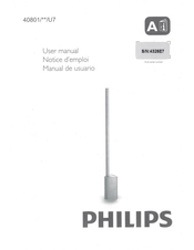 Philips 40801 U7 Series User Manual