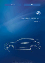 Bmw X1 Owner's Manual