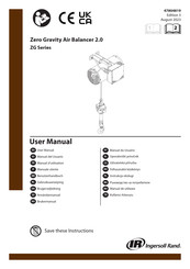 Ingersoll-Rand Zero Gravity Air Balancer 2.0 User Manual