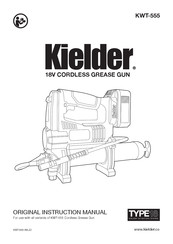 Kielder KWT-555 Original Instruction Manual