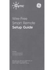GE Cync CWLRMCCBWM1 Setup Manual