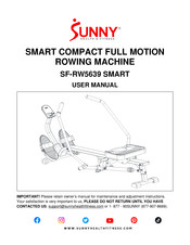 Sunny Health & Fitness SF-RW5639 User Manual