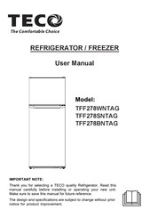 TECO TFF278BNTAG User Manual