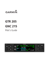 Garmin GTR 205 Pilot's Manual