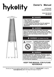 hykolity WH-H90-SL Owner's Manual