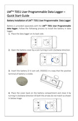 GTEK LMPro T051 Quick Start Manual