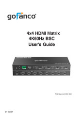 gofanco Matrix44HD2-BSC User Manual