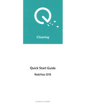 EUFY RobVac G15 Quick Start Manual