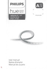 Philips hue 27 po Manual