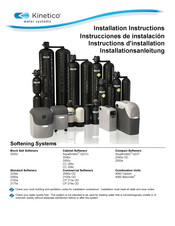 Kinetico 2100s OD Installation Instructions Manual