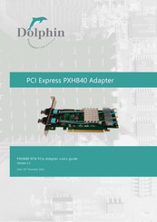 Dolphin PXH840 Manual