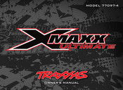 Traxxas X-Maxx Ultimate 77097-4 Owner's Manual