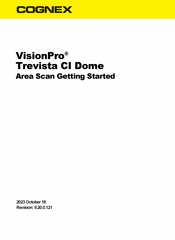 Cognex VisionPro Trevista CI Dome Getting Started