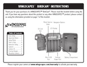 WingScapes BirdCam Instructions Manual