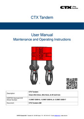 CTX 13.9967-350017 User Manual