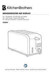 KitchenBrothers KB4004 User Manual
