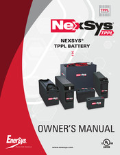 EnerSys Nexsys 12NXS36 Owner's Manual