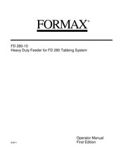 Formax FD 280-10 Operator's Manual