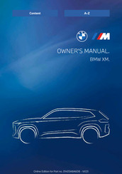 BMW XM Owner's Manual