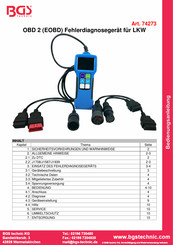 Bgs Technic 74273 Instruction Manual