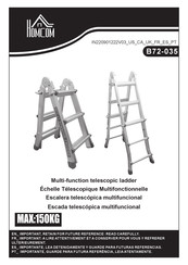 HOMCOM B72-035 Manual