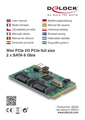 DeLOCK 95233 User Manual