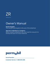 Permobil 2 Series Owner's Manual