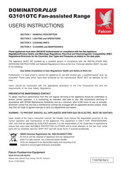 Falcon DOMINATOR PLUS User Instructions