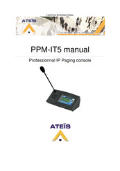 Ateis PPM-IT5 Manual