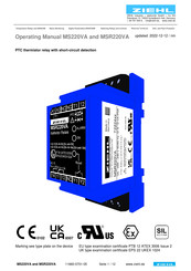 Ziehl MS220VA Operating Manual