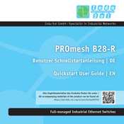 Indu-Sol PROmesh B28-R Quick Start User Manual