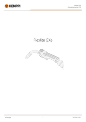 Kemppi Flexlite GXe 308GA Operating Manual