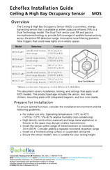 ETC echoflex MOS-IR B Series Installation Manual