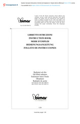 Bimar S909.EU Instruction Book