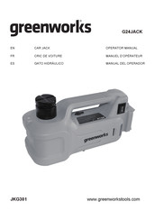 GreenWorks JKG301 User Manual