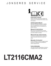 Jonsered LT2116CMA2 Instruction Manual