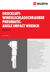 Würth DWSS Translation Of The Original Operating Instructions