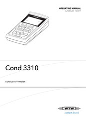 Xylem WTW Cond 3310 Operating Manual
