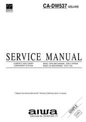 Aiwa CA-DW537 Service Manual