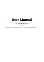 Ganz ZN-AIBOX-PRO User Manual