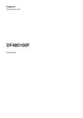 Gaggenau DF480100F Information For Use