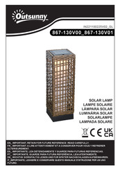 Outsunny 867-130V00 Manual