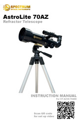 Spectrum AstroLite 70AZ Instruction Manual
