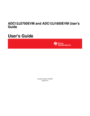 Texas Instruments ADC12J1600EVM User Manual