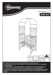 Outsunny 84B-247 Manual
