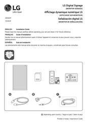 LG 49XE4F-M.AEU Installation Manual