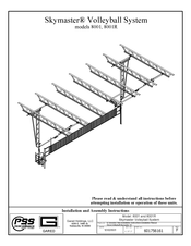 Gared Sports Skymaster 8001R Installation And Assembly Instructions