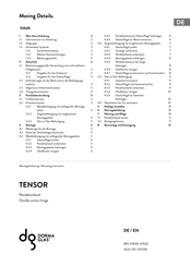 DORMA-Glas TENSOR Manual